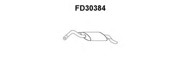 Глушитель выхлопных газов конечный FD30384 VENEPORTE