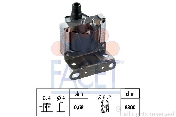 Ремкомплект, распределитель зажигания BT0141 FACET