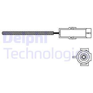 Лямбда-зонд ES10966-12B1 DELPHI