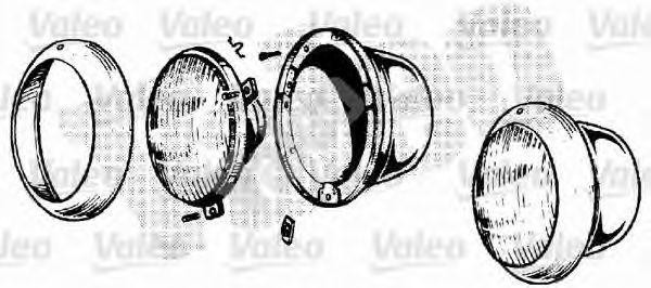Кронштейн, основная фара 069119 VALEO PHC