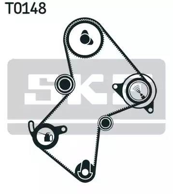 Комплект ремня ГРМ VKMA06115 SKF