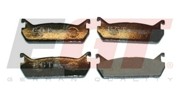 Колодки тормозные дисковые 321505EGT EGT