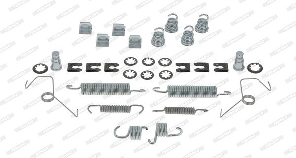 Комплектующие, тормозная колодка FBA62 FERODO