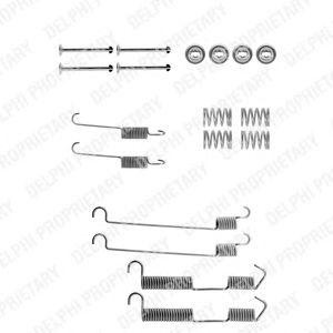 Комплектующие, тормозная колодка LY1054 DELPHI