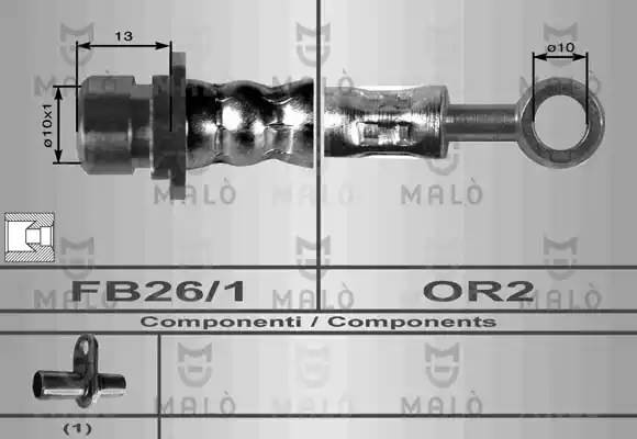 Тормозной шланг 8069 MALO
