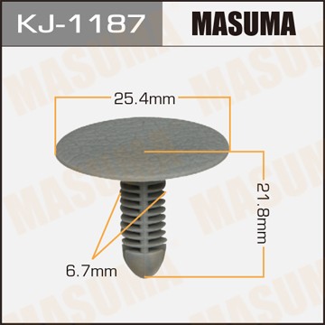 Клипса крепежная KJ1187 MASUMA