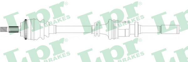 Приводной вал DS39245 LPR