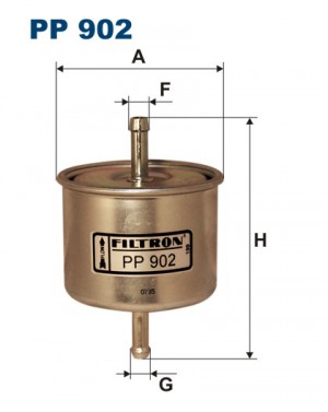 Фильтр топливный PP902 FILTRON