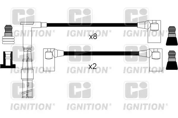 Ккомплект проводов зажигания XC922 QUINTON HAZELL