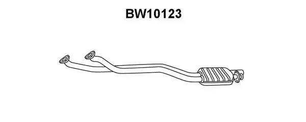 Предглушитель выхлопных газов BW10123 VENEPORTE