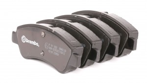 Комплект тормозных колодок, диско P61066 BREMBO