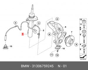 Амортизатор подвески 31 30 6 759 245 BMW