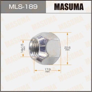 Гайка крепления колеса MLS-189 MASUMA