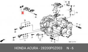 Деталь 28200P0Z003 HONDA