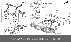 Деталь 33301ST7J01 HONDA
