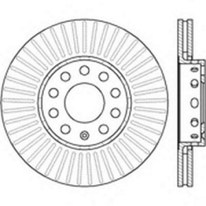 Тормозной диск 561548B BENDIX JURID