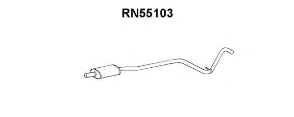 Предглушитель выхлопных газов RN55103 VENEPORTE