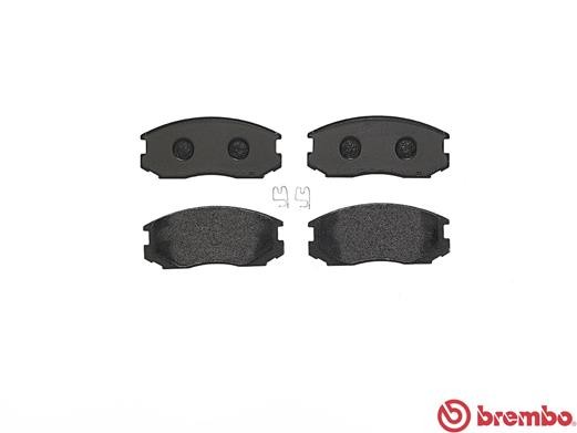 Комплект тормозных колодок, диско P54015 BREMBO