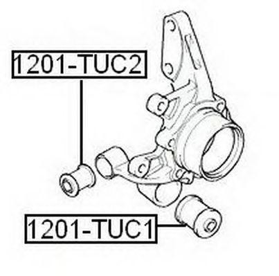 Сайлентблок 1201-TUC2 ASVA