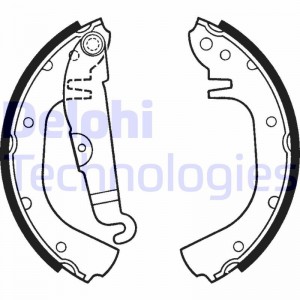Комплект тормозных колодок LS1218 DELPHI