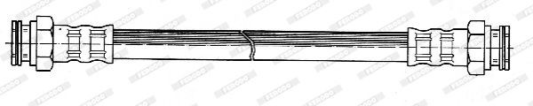 Тормозной шланг FHY2199 FERODO