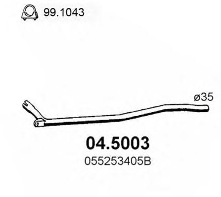 Выпускной трубопровод 045003 ASSO