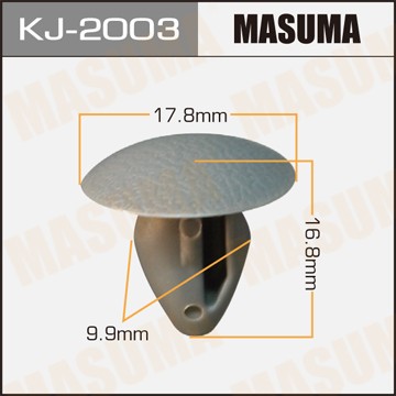 Клипса крепежная KJ2003 MASUMA