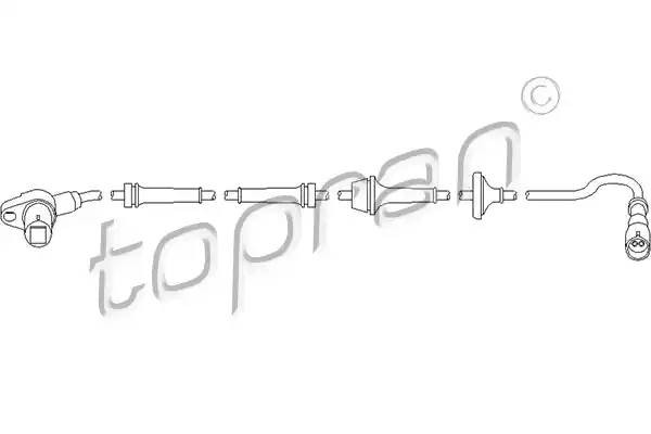 Датчик ABS 111 073 HANS PRIES