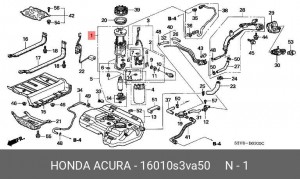 Деталь 16010S3VA50 HONDA