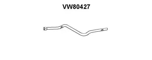 Выпускной трубопровод VW80427 VENEPORTE