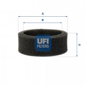 Воздушный фильтр 27.101.00 UFI