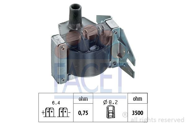 Ремкомплект, распределитель зажигания HT0536 FACET