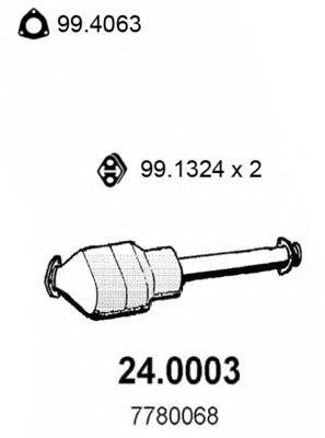 Катализатор 240003 ASSO