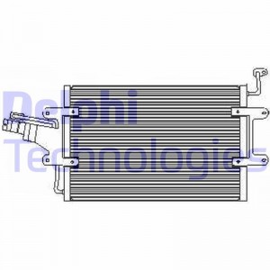 Конденсатор, кондиционер TSP0225446 DELPHI