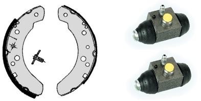 Комплект тормозных колодок H 24 067 BREMBO
