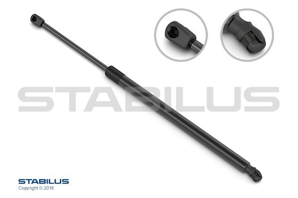 Упругий элемент, крышка багажника / помещения для груза 024559 STABILUS