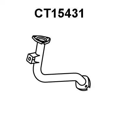 Выпускной трубопровод CT15431 VENEPORTE