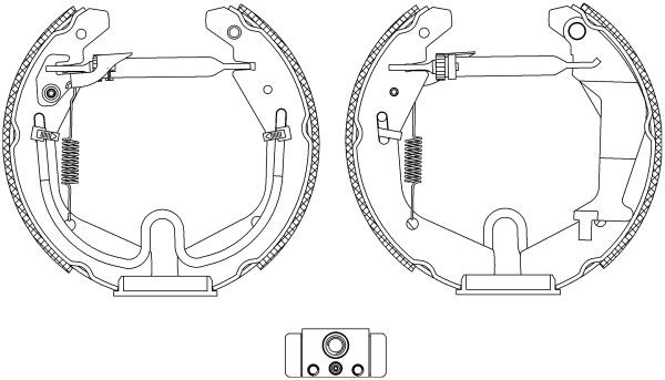 Конденсатор, кондиционер 8FC351035581 HELLA