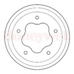 Тормозной барабан 329188B BENDIX JURID