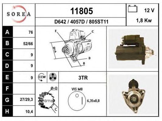 Стартер 11805 EAI