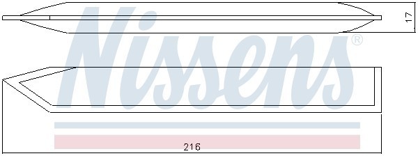 Осушитель, кондиционер 95348 NISSENS