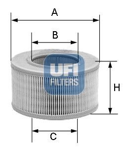 Топливный фильтр 26.614.00 UFI