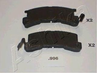 Комплект тормозных колодок, диско 5109996 ASHIKA