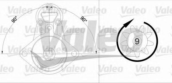 Стартер 455889 VALEO PHC