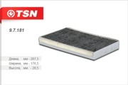Фильтр салона 97181 TSN