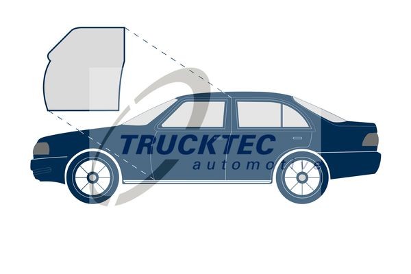 Уплотнение двери 0253027 TRUCKTEC
