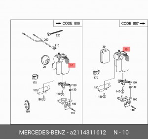 Гидроагрегат, тормозная система A 211 431 16 12 MERCEDES BENZ