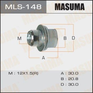 Гайка крепления колеса MLS-148 MASUMA