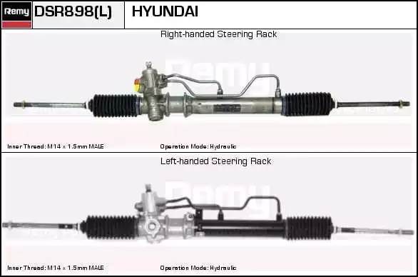 Рулевой механизм DSR898L DELCO REMY