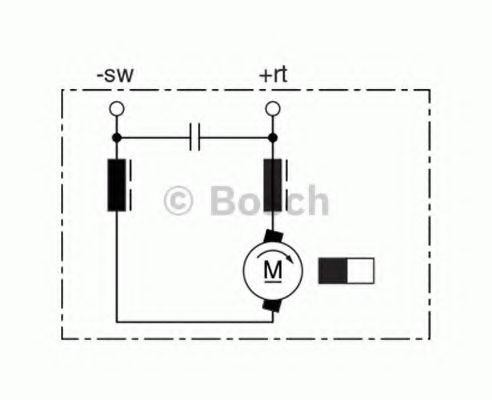 Электродвигатель, вентиляция салона 0130063814 BOSCH